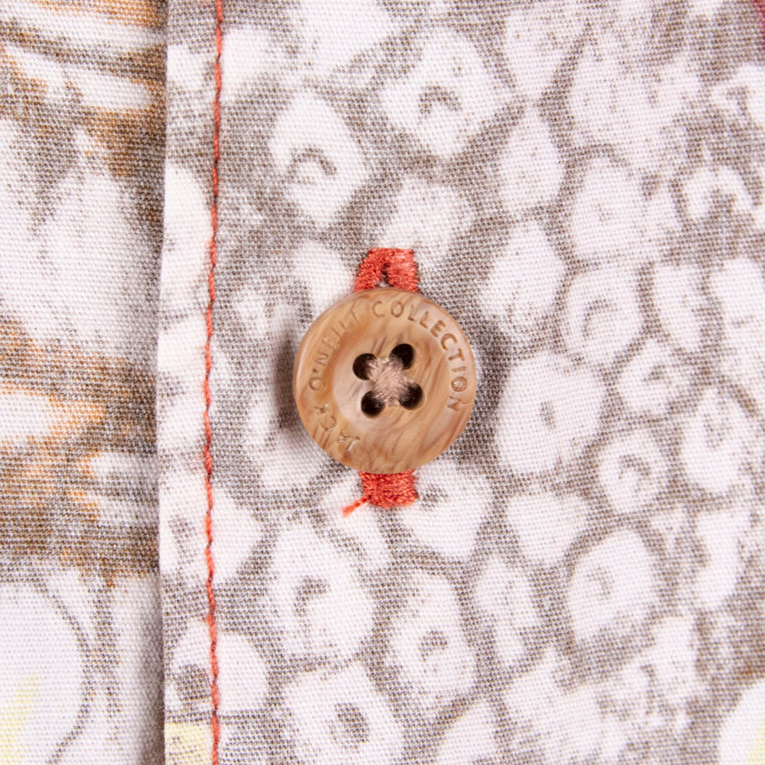 Camisa hawaiana rojo (L) Jack O'Neill