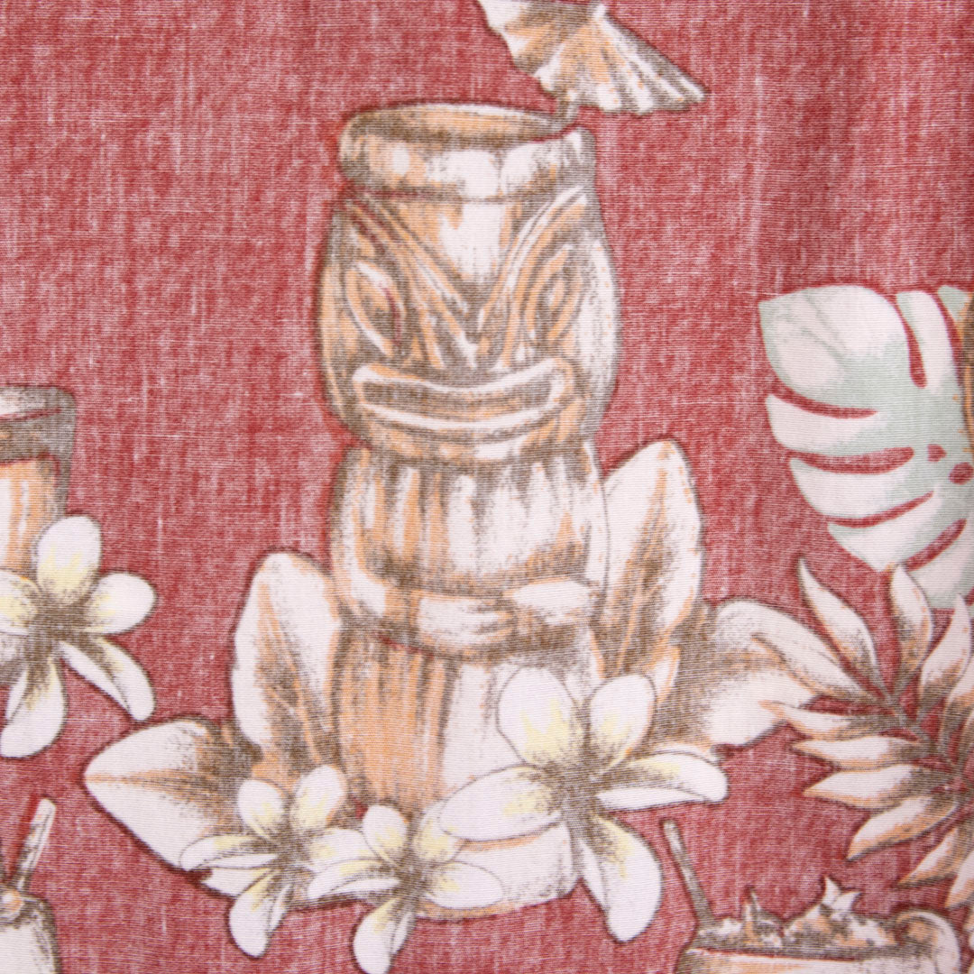 Camisa hawaiana rojo (L) Jack O'Neill