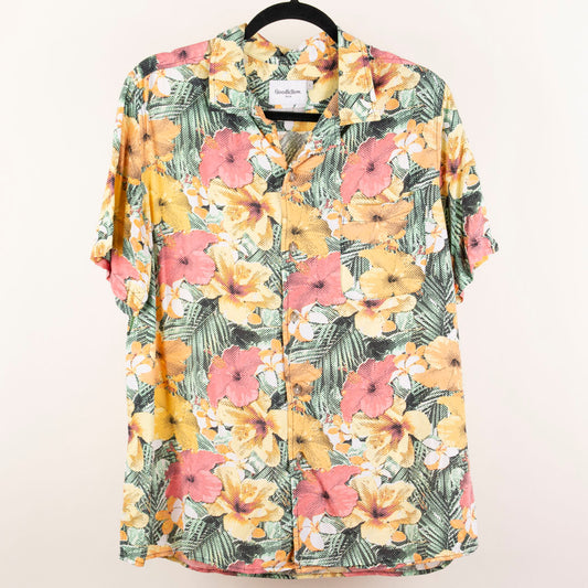 Camisa hawaiana multicolor (L) Goodfellow