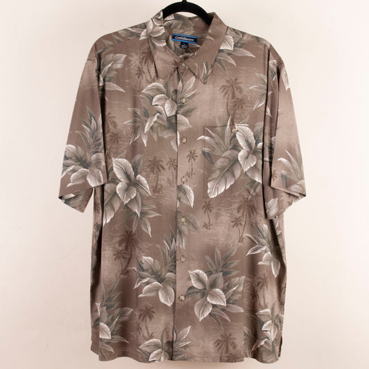 Camisa hawaiana verde (L) Croft & Barrow