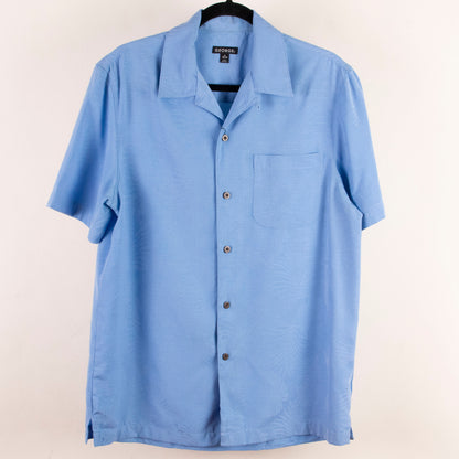 Camisa hawaiana azul (M) George