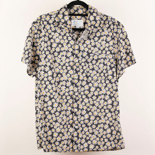 Camisa estampada negro (M) American Eagle