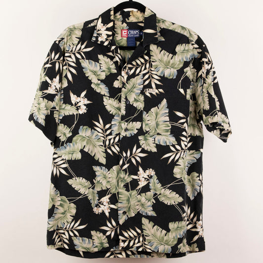 Camisa hawaiana negro (M) Chaps