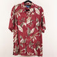 Camisa hawaiana rojo (L) Croft&Barrow