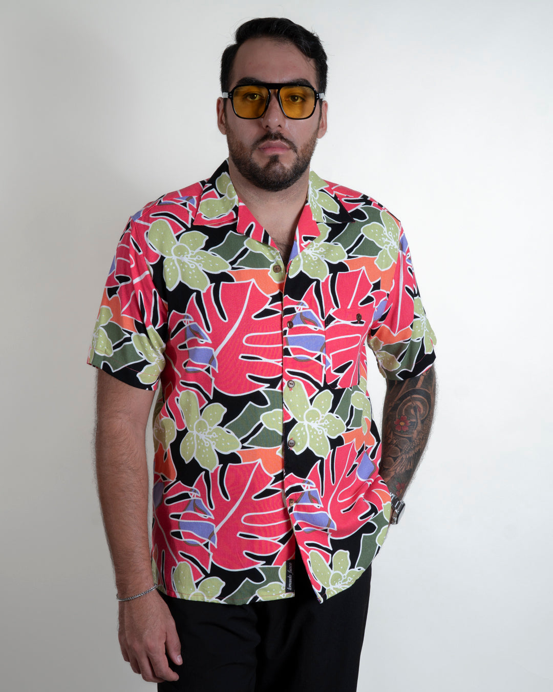 Camisa hawaiana multicolor (L) Fresco Lab