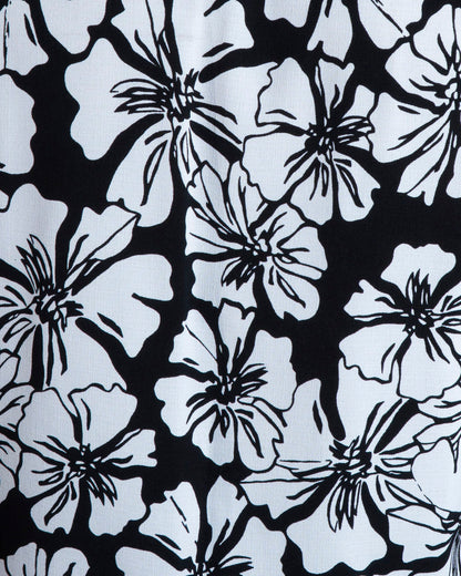 Camisa hawaiana negra (L) Fresco Lab