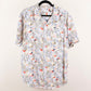 Camisa hawaiana azul (L) DIP