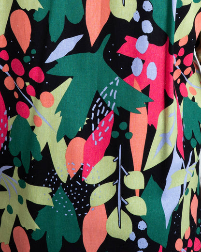 Camisa hawaiana negra (L) Fresco Lab