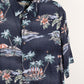 Camisa hawaiana gris (L) Batik Bay