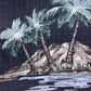 Camisa hawaiana gris (L) Batik Bay