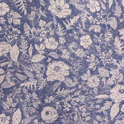 Camisa estampada azul (L) H&M