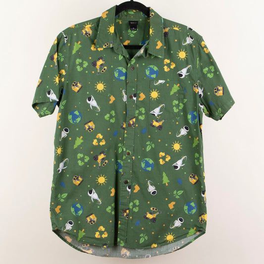 Camisa estampada verde (M) Disney