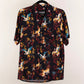 Camisa hawaiana manga corta oriental