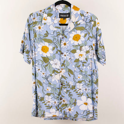 Camisa hawaiana manga corta primavera