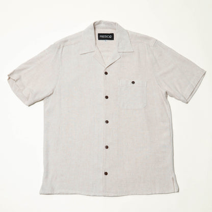 Camisa casual avena