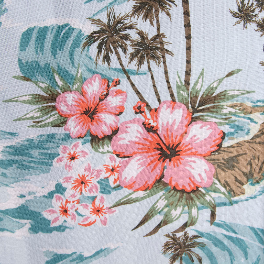 Camisa hawaiana verde (L) George