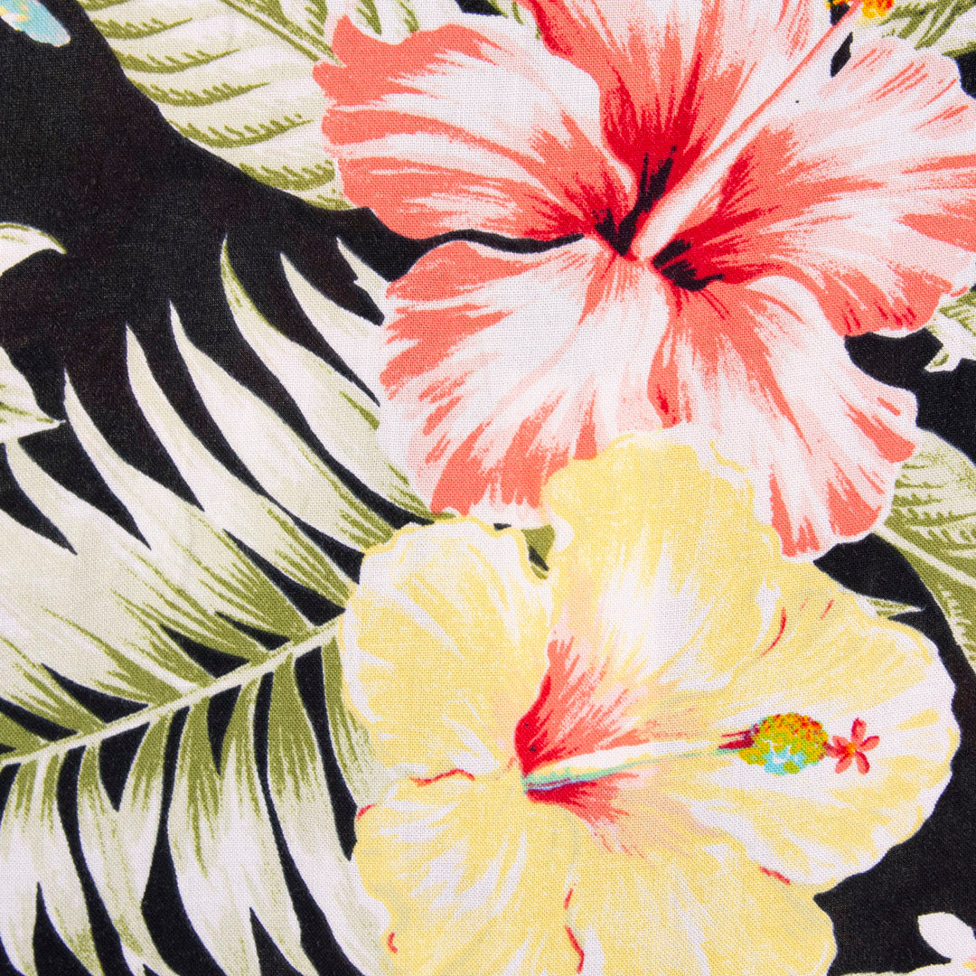 Camisa hawaiana negro (L) George