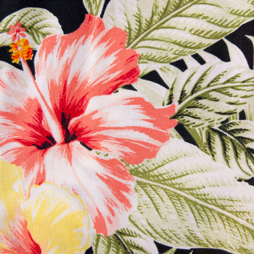 Camisa hawaiana negro (L) George