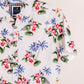 Camisa hawaiana blanca (M) Cactus Man