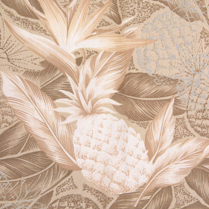 Camisa hawaiana beige (L) Island Shores