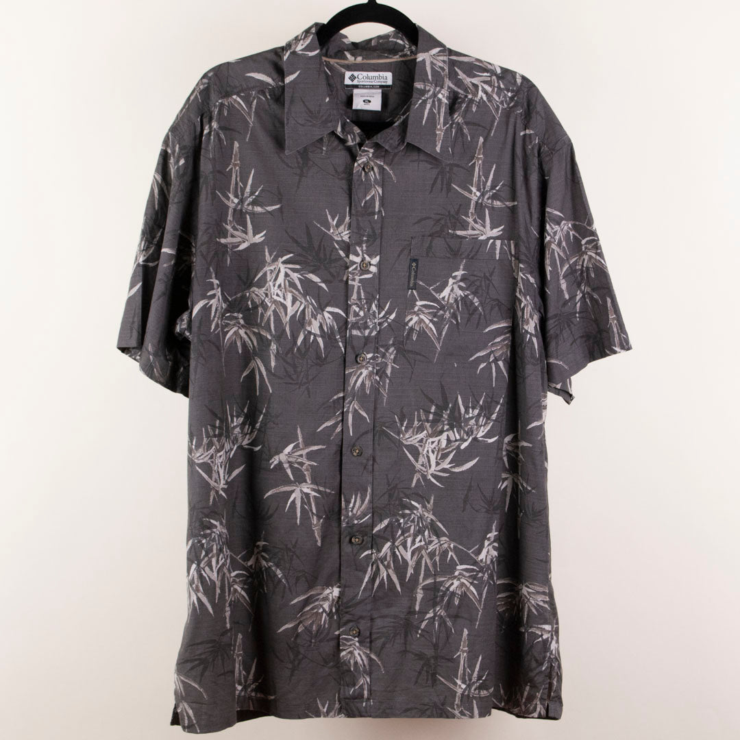 Camisa hawaiana gris (XL) Columbia