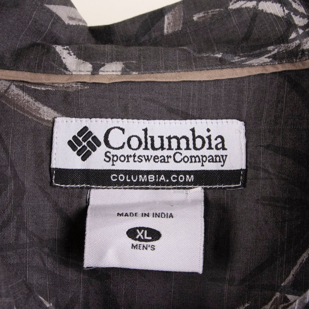 Camisa hawaiana gris (XL) Columbia