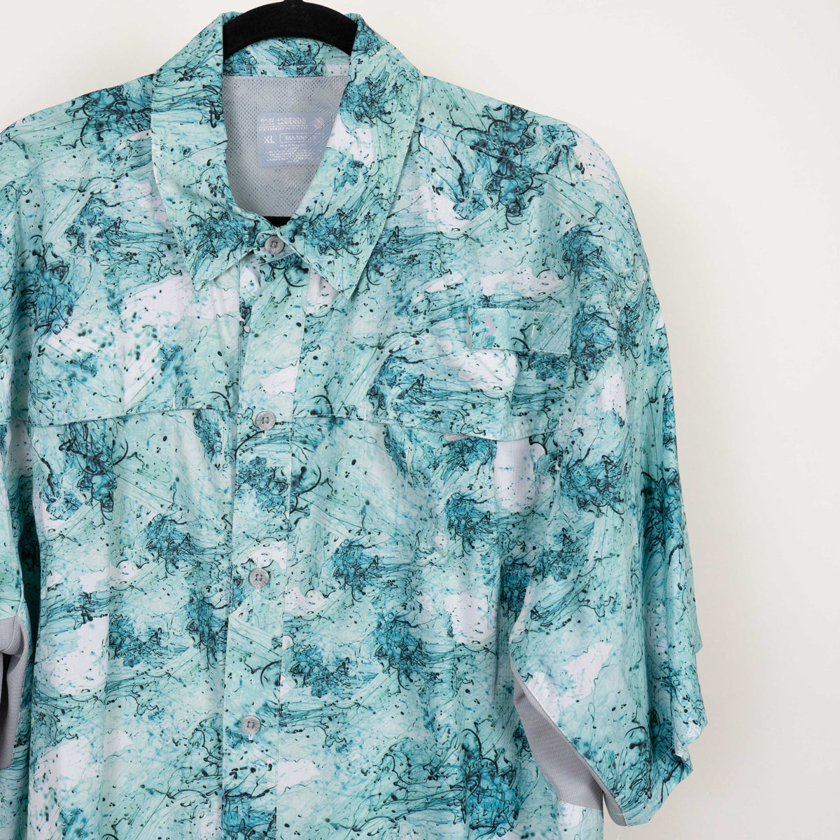 Camisa tipo pescador Verde (XL) Reel Legends