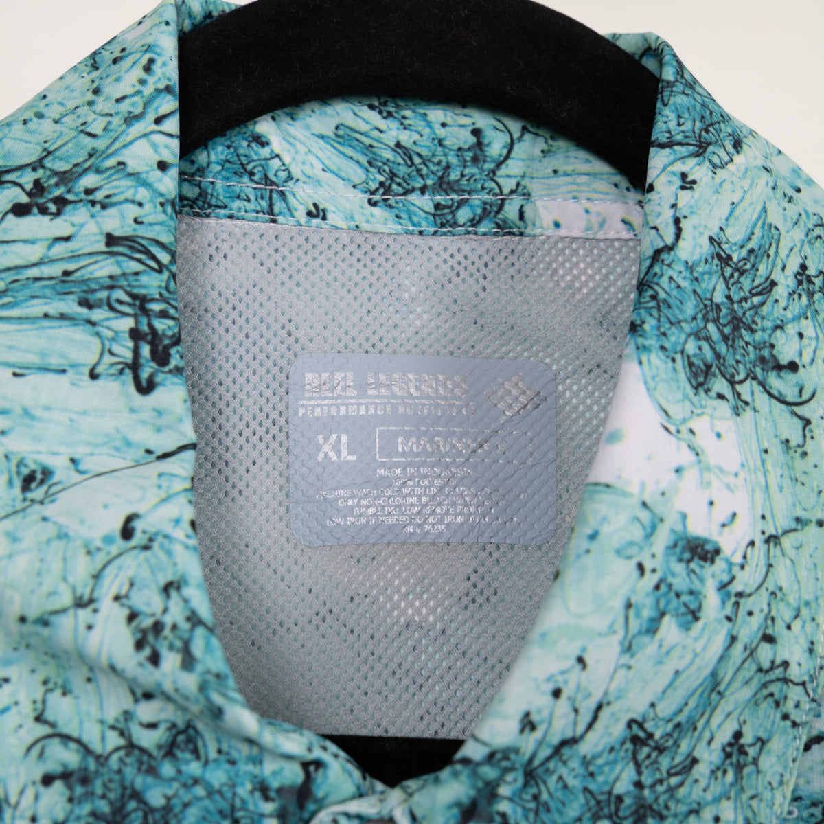 Camisa tipo pescador Verde (XL) Reel Legends