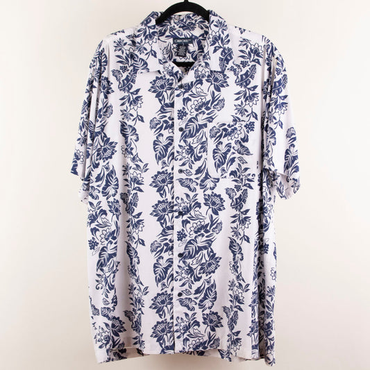 Camisa hawaiana blanco (L) Cherokee