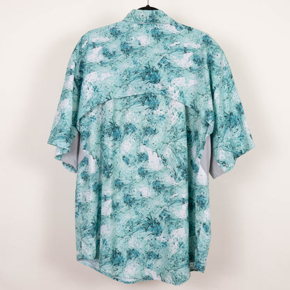Camisa tipo pescador Verde (XL) Reel Legends
