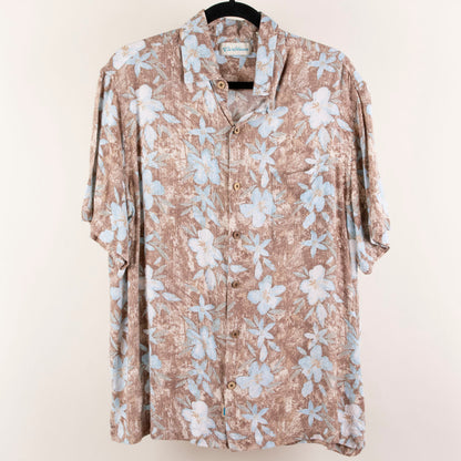 Camisa hawaiana cafe (L) Caribbean
