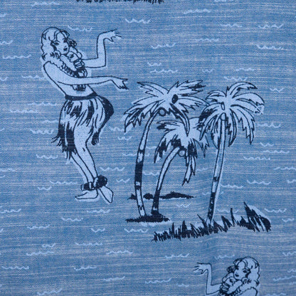 Camisa hawaiana  azul (XL) Red camel