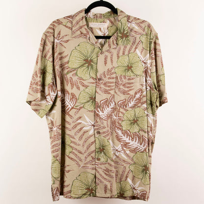 Camisa hawaiana verde (XL) Island Republic