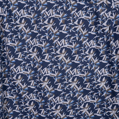 camisa estampada azul (L) goodfellow