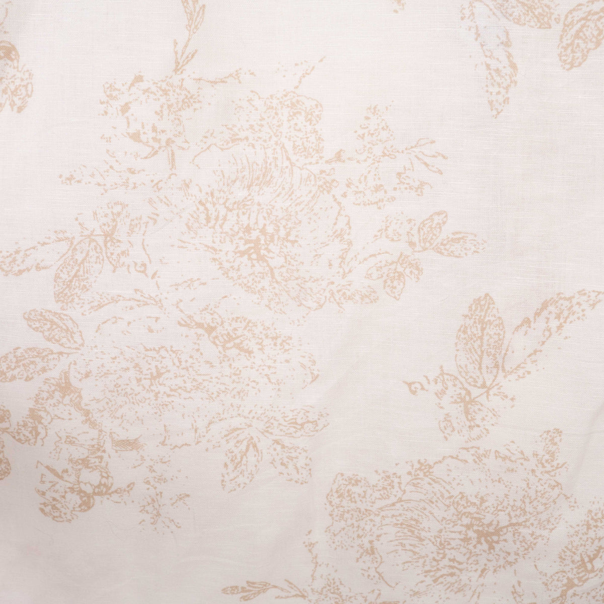 Camisa estampada beige (M) Roundtree & yorke
