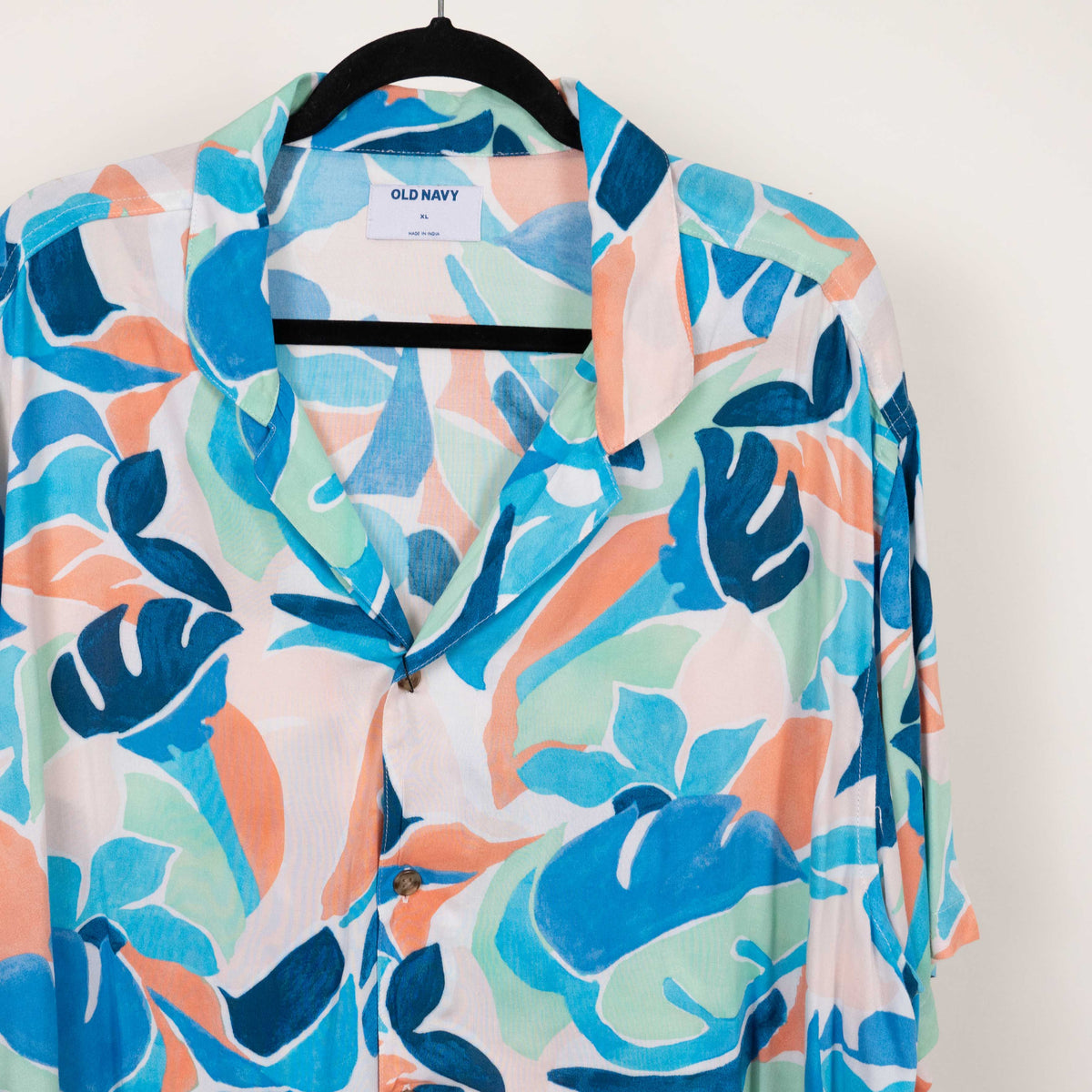 Camisa estampada multicolor (XL) Old navy