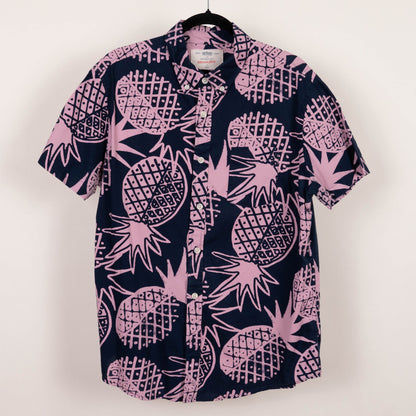 camisa hawaiana negra (L) ultimate shirt