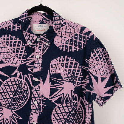 camisa hawaiana negra (L) ultimate shirt
