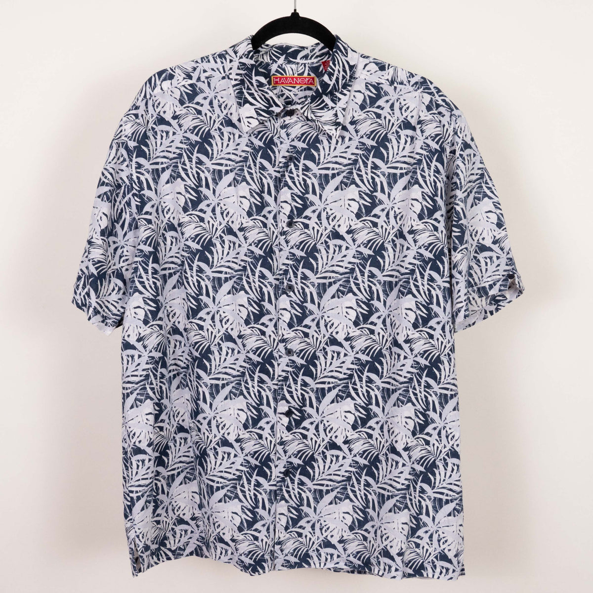 Camisa Hawaiana azul (L) Havanera