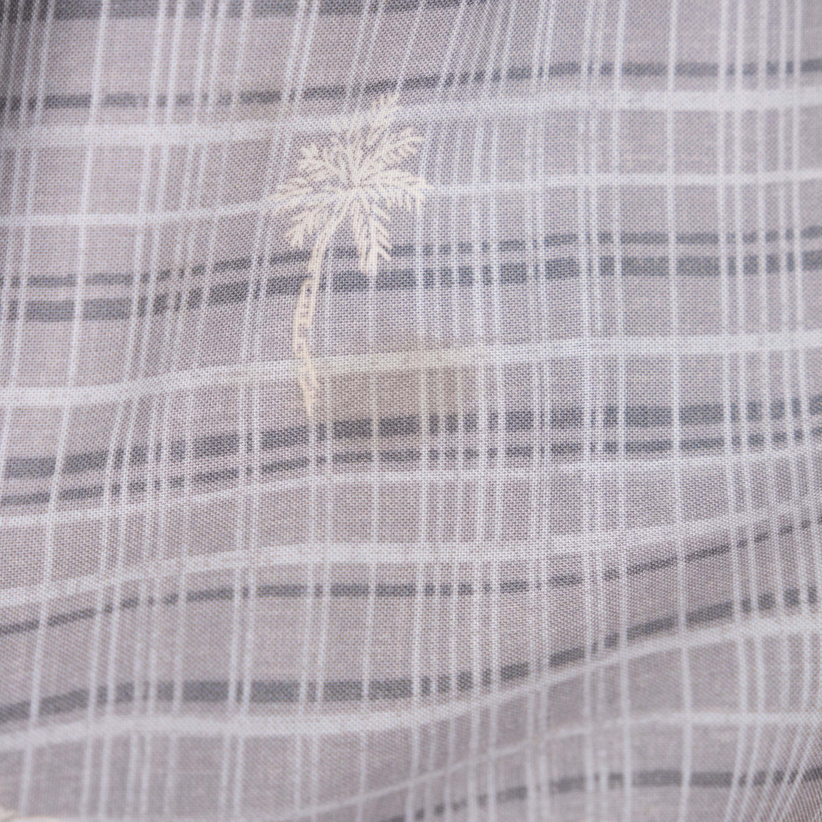 Camisa hawaiana gris (M) Batick bay