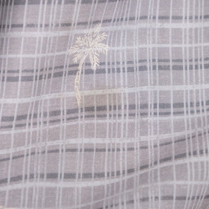 Camisa hawaiana gris (M) Batick bay