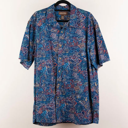 Camisa hawaiana azul (XL) Cooke Street