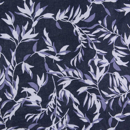 Camisa hawaiana azul (M) Perry Ellis