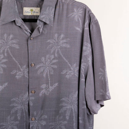 Camisa hawaiana gris (XL) Island Shores