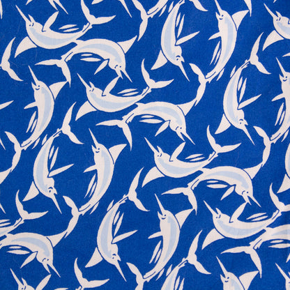 Camisa hawaiana azul (S) J. Crew