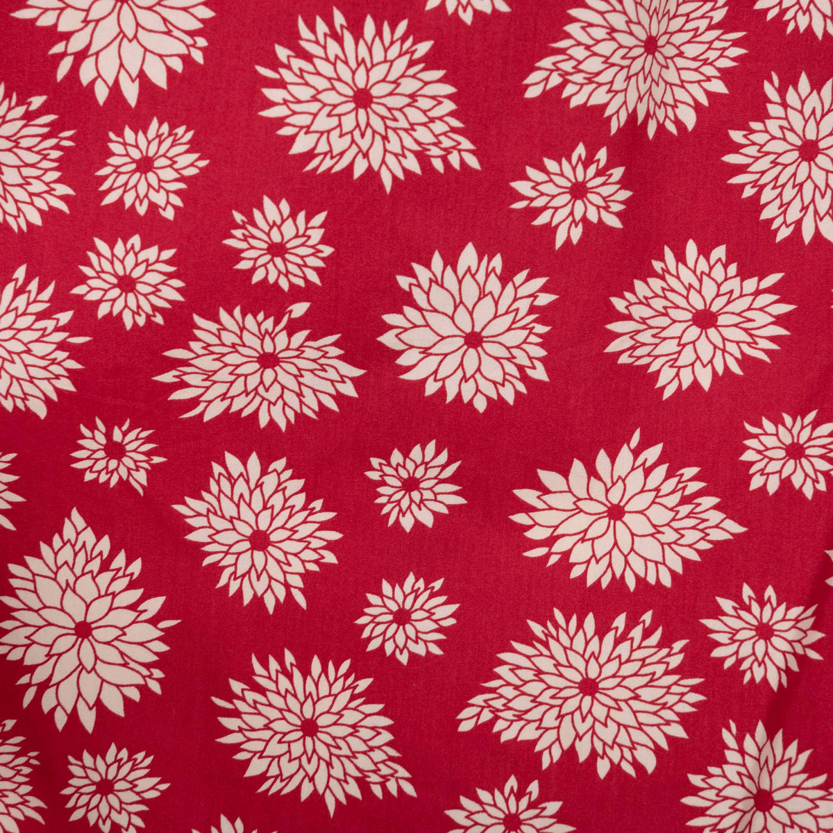 camisa estampada roja (S) Denim & flower
