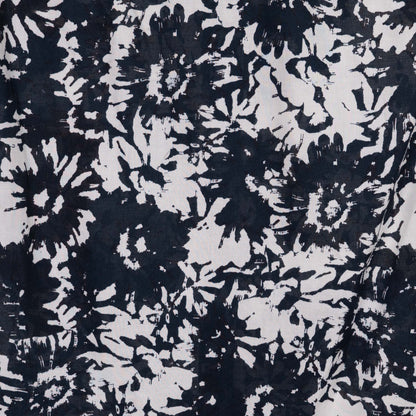 Camisa estampada negra (M) H&M