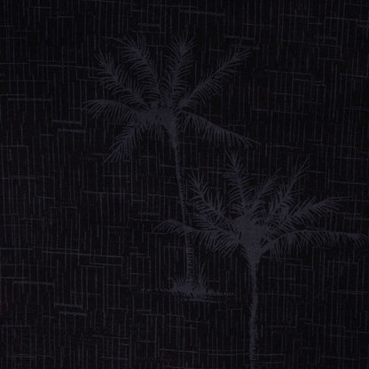 Camisa hawaiana negra (L) Van Heusen