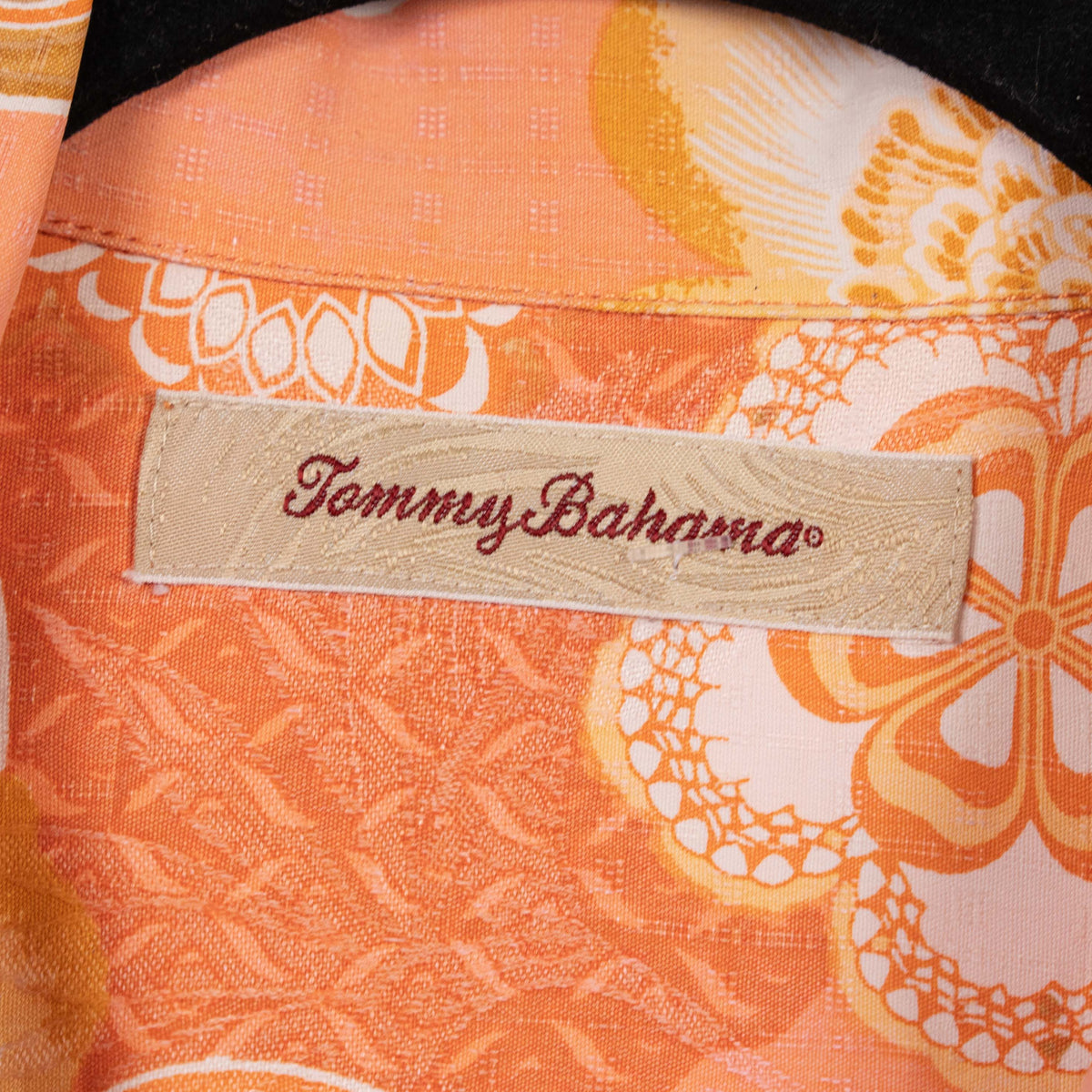Camisa hawaiana naranja (L) Tommy Bahama
