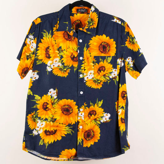 Camisa hawaiana azul (S) Xi Deng